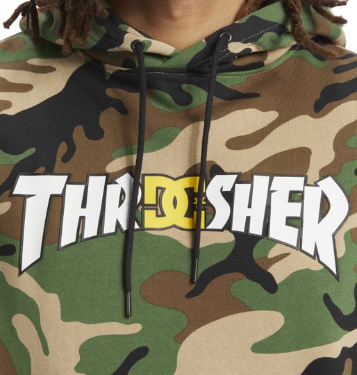 Moletom Masculino DC X Thrasher - Camuflado