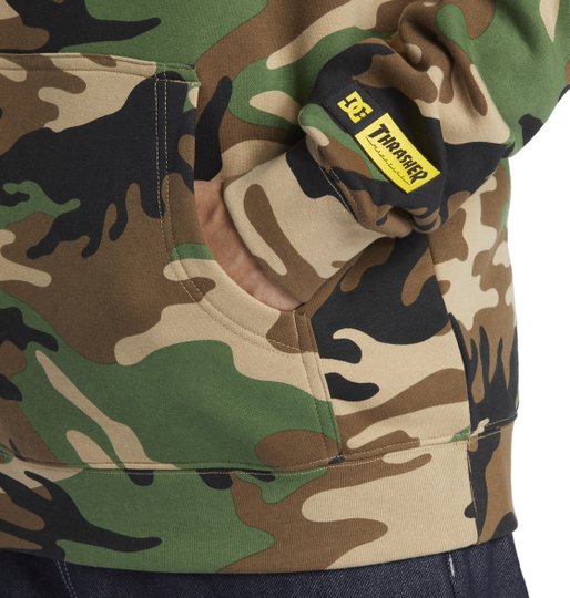Moletom Masculino DC X Thrasher - Camuflado