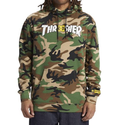 Moletom Masculino DC X Thrasher - Camuflado
