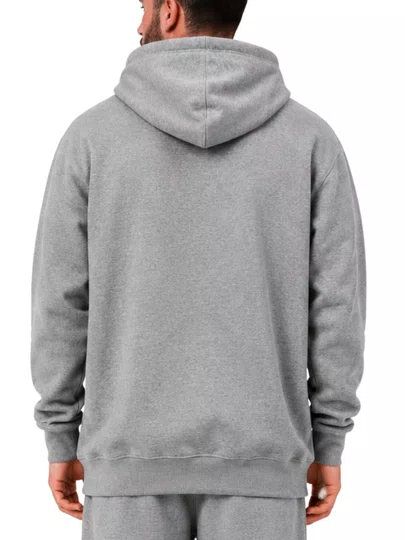 Moletom Masculino Diamond Brilliant - Cinza Mescla Branco