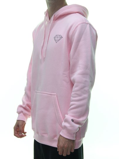 Moletom Masculino Diamond OG Brilliant Hoodie Manga Longa - Rosa