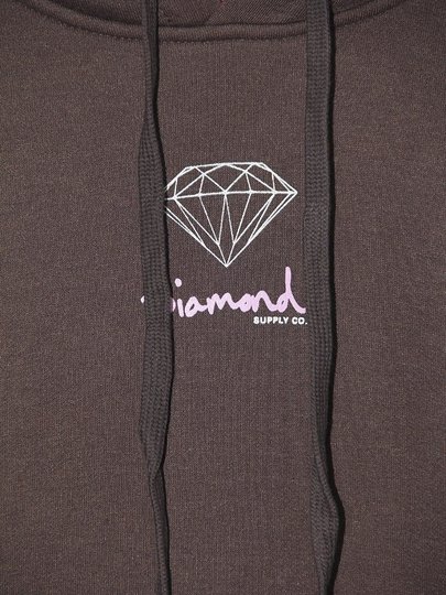 Moletom Masculino Diamond Small Brilliant Logo - Marrom 