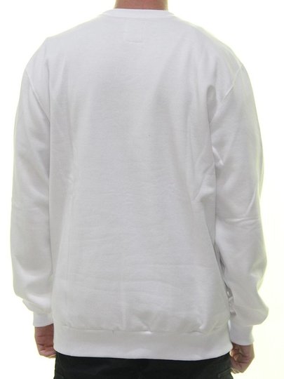 Moletom Masculino Element Care Blazin Chest Manga Longa sem Capuz - Branco