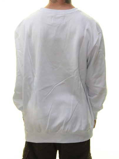 Moletom Masculino Element Care Embroidery Manga Longa - Branco