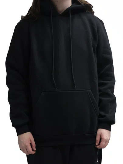 Moletom Masculino Freesurf Basico Clean - Preto