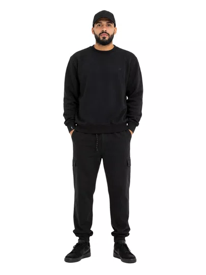 Moletom Masculino Freesurf Free - Preto