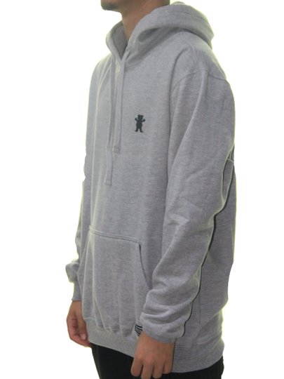 Moletom Masculino Grizzly OG Bear - Cinza Mesclado