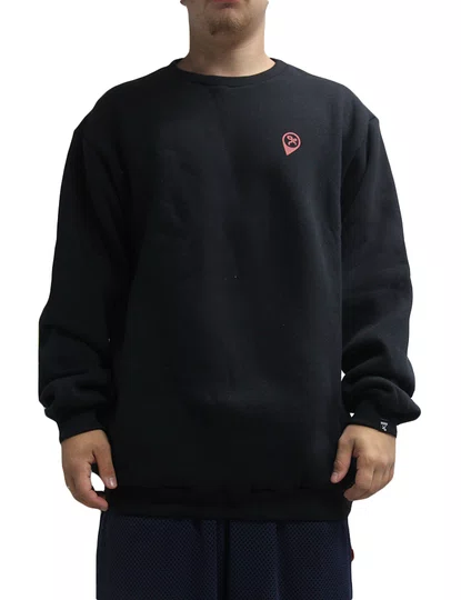 Moletom Masculino Grow Location - Preto