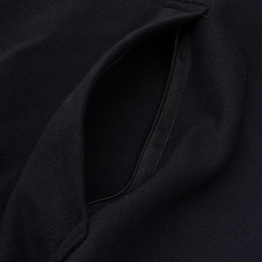 Moletom Masculino High Hoddie Manga Longa Estampada - Preto