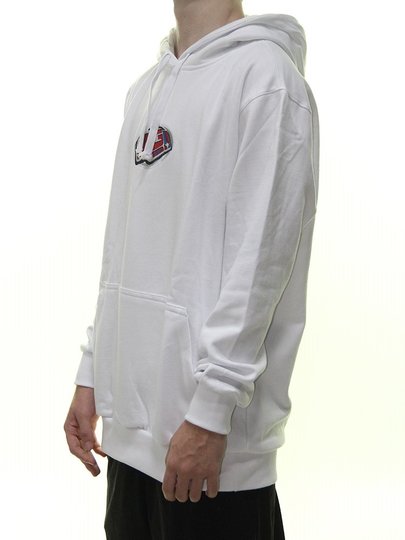 Moletom Masculino High JNCO Manga Longa Canguru Estampado - Branco