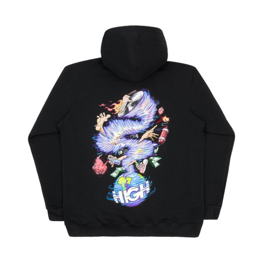 Moletom Masculino High Tornado - Preto