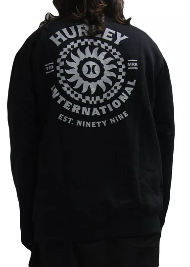 Moletom Masculino Hurley Empire - Preto