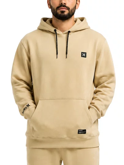 Moletom Masculino Hurley Mini Icon II - Bege