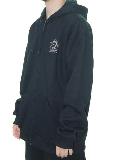 Moletom Masculino Juicy Zip Big Subconcious - Preto