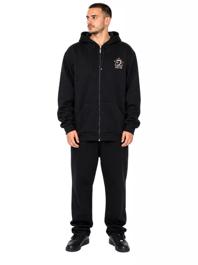 Moletom Masculino Juicy Zip Big Subconcious - Preto