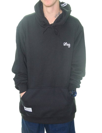 Moletom Masculino LRG Canguru Lifted Script Big - Preto