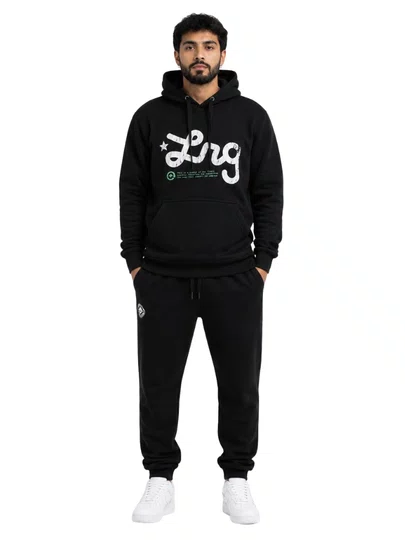 Moletom Masculino Lrg Script Support - Preto