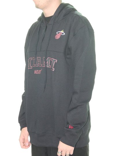 Moletom Masculino New Era Back To School Miami Heat NBA - Preto
