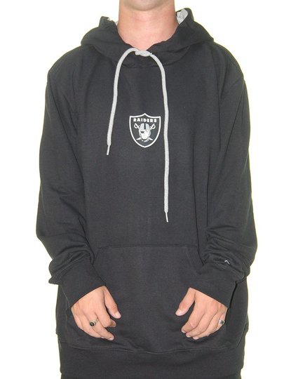 Moletom Masculino New Era Sazonal NFL Lasrai - Preto