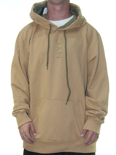 Moletom Masculino New Era Simple Sign NYC - Kakhi