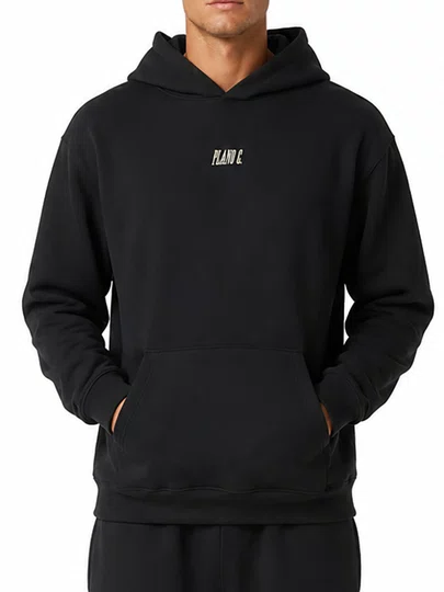 Moletom Masculino Plano C Hoodie Classic - Preto