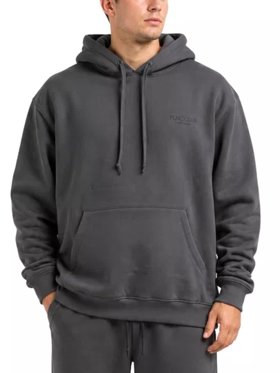 Moletom Masculino Plano C Hoodie Club - Cinza