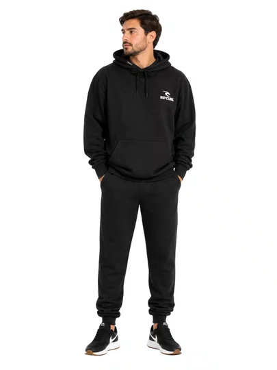 Moletom Masculino Rip Curl Brand Stack - Preto