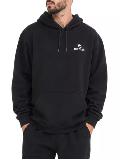 Moletom Masculino Rip Curl Brand Stack - Preto