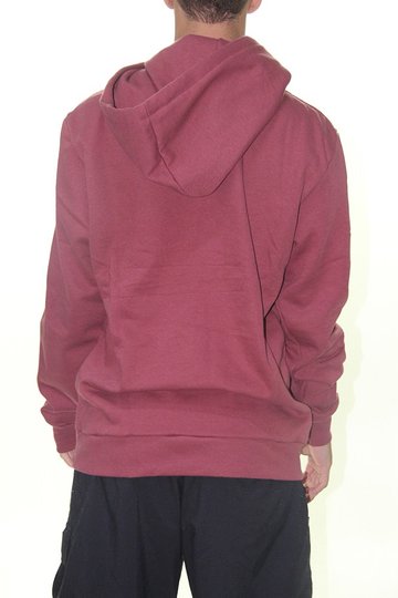 Moletom Masculino RVCA Blurs Manga Longa com Capuz - Vinho