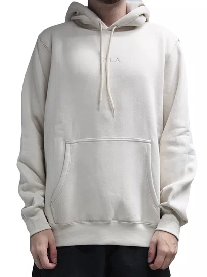 Moletom Masculino Rvca Fech Tonnaly 270G - Areia