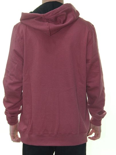 Moletom Masculino RVCA X Baker Manga Longa Estampado com Capuz - Vermelho