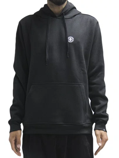 Moletom Masculino Session Loguinho SKT - Preto