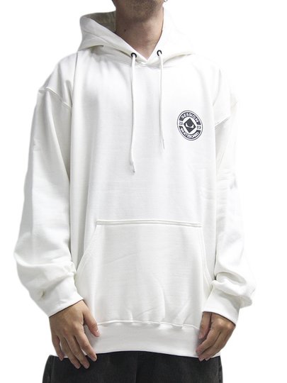 Moletom Masculino Session Skateboard - Branco