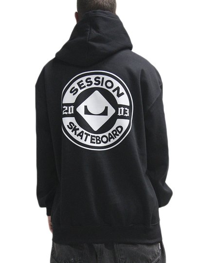 Moletom Masculino Session Skateboard - Preto