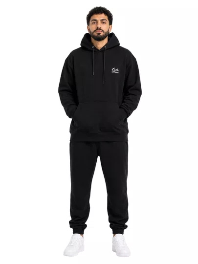 Moletom Masculino South Shore Box Cursive - Preto