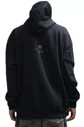 Moletom Masculino South Shore Custodio - Preto