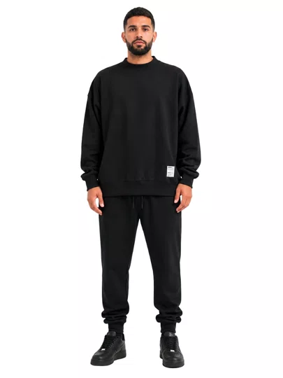 Moletom Masculino South Shore Over Cleans - Preto