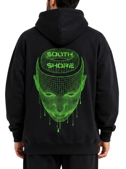 Moletom Masculino South Shore Over Future - Preto