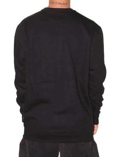 Moletom Masculino Vans Classic Crew II Manga Longa - Preto