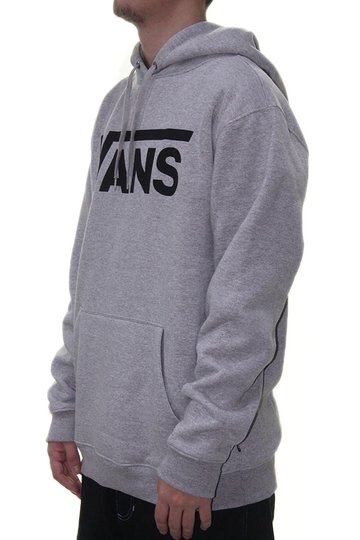 Moletom Masculino Vans Classic PO Manga Longa Estampadacom Capuz - Cinza/Mescla