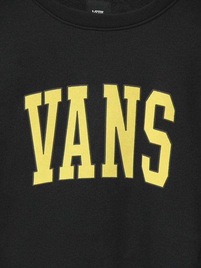 Moletom Masculino Vans Varsity Crew - Preto