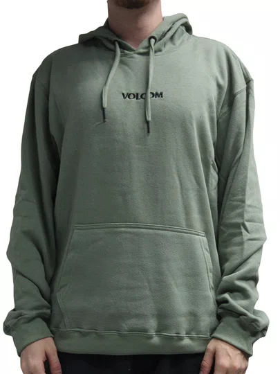 Moletom Masculino Volcom Signature - Verde Claro