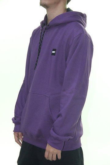 Moletom Masculino Wats Basic Canguru Manga Longa com Capuz - Roxo