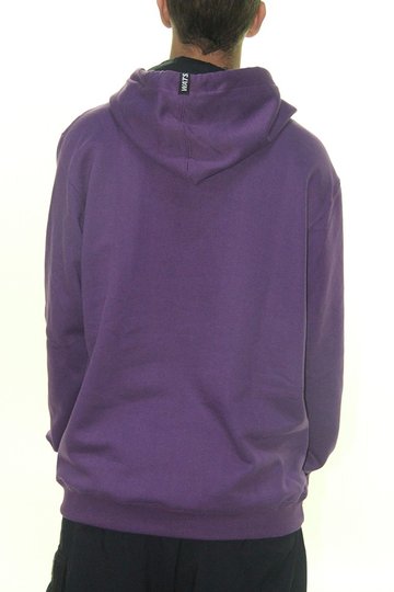 Moletom Masculino Wats Basic Canguru Manga Longa com Capuz - Roxo