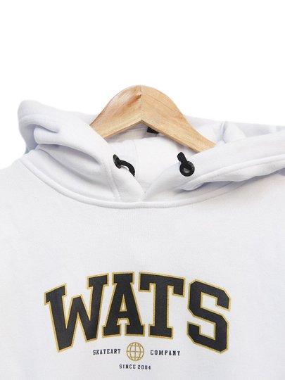 Moletom Masculino Wats Colegial - Branco