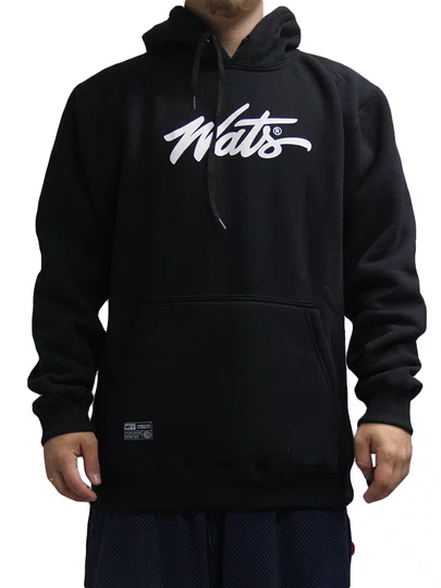 Moletom Masculino Wats Tag - Preto