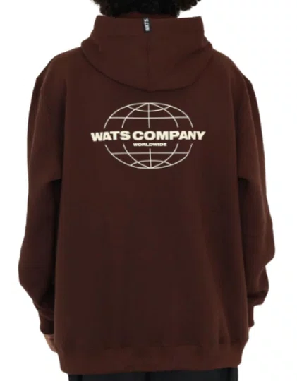 Moletom Masculino Wats Worldwide - Marrom
