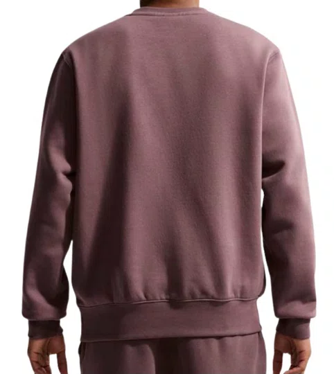 Moletom Nike Club bb Crew Neck - Marrom