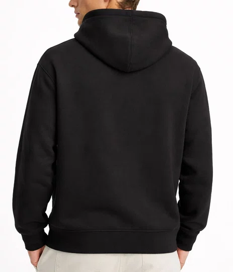 Moletom Masculino Vans Strech Logo - Preto