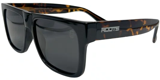 Óculos de Sol Roots Desert Lens Black Lenses – Turtle/Preto Brilho